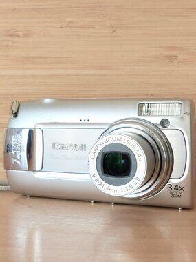 Canon PowerShot A470 Digital Camera, Y2K CCD Compact Camera (Tested Working)